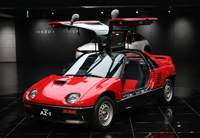 Đánh Giá Chi Tiết Mazda Az-1: Huyền Thoại Xe K-car Cửa Cánh Chim