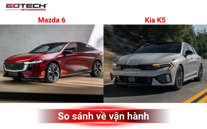 So Sánh Mazda 6 Và Kia K5: Lựa Chọn Sedan Hạng D Nào Tối Ưu?