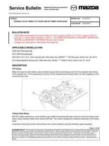 Mazda Tsb Là Gì? Hướng Dẫn Tra Cứu & Ứng Dụng Thực Tế
