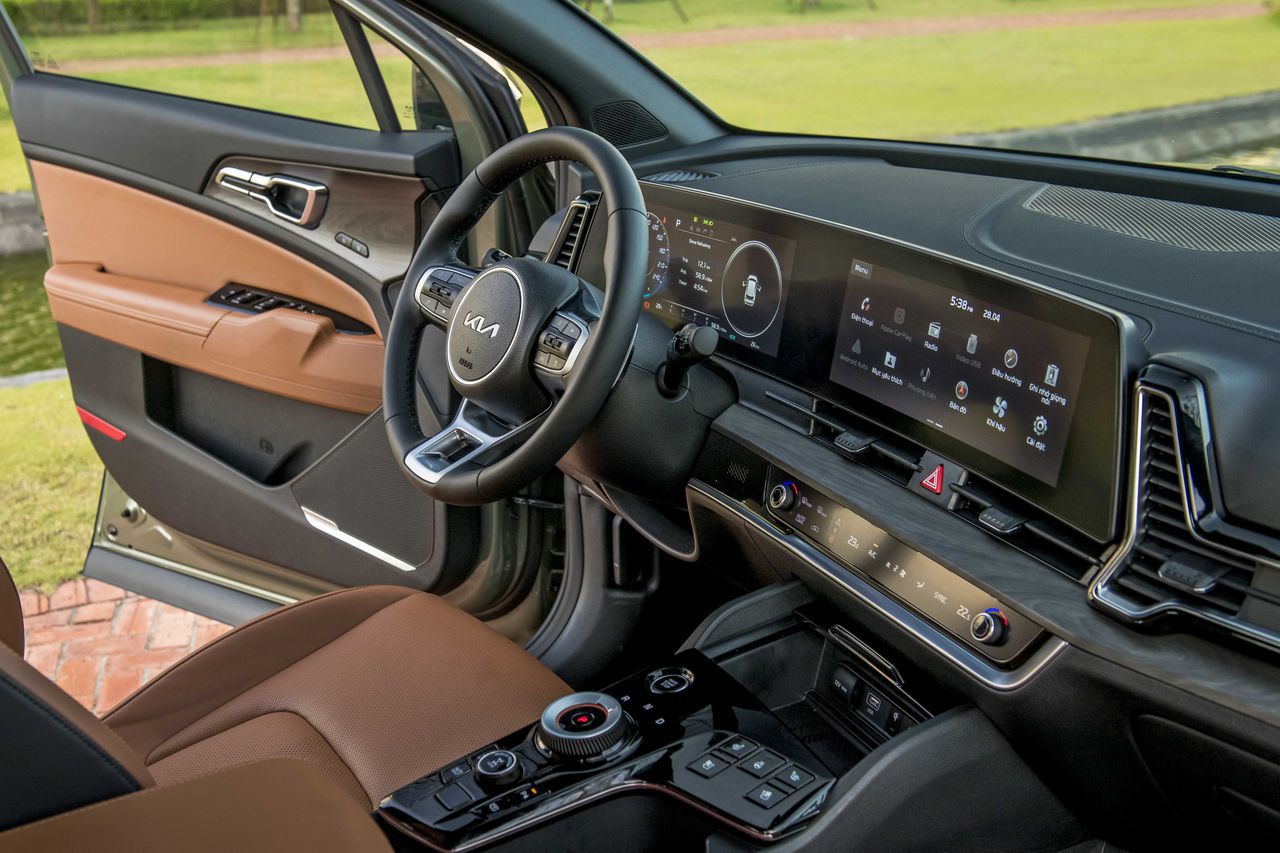 nội thất kia sportage - Hình 2