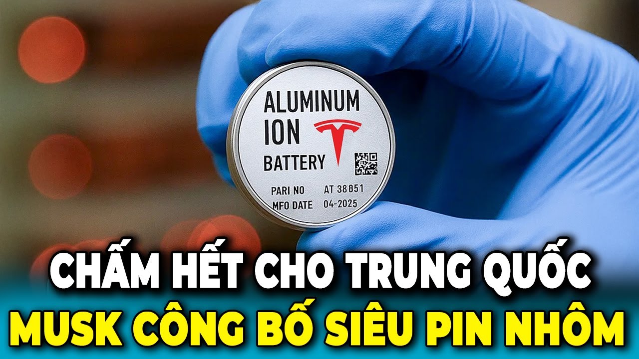 pin nhôm ion của tesla - Hình 3