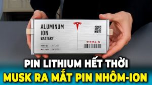 pin nhôm ion của tesla
