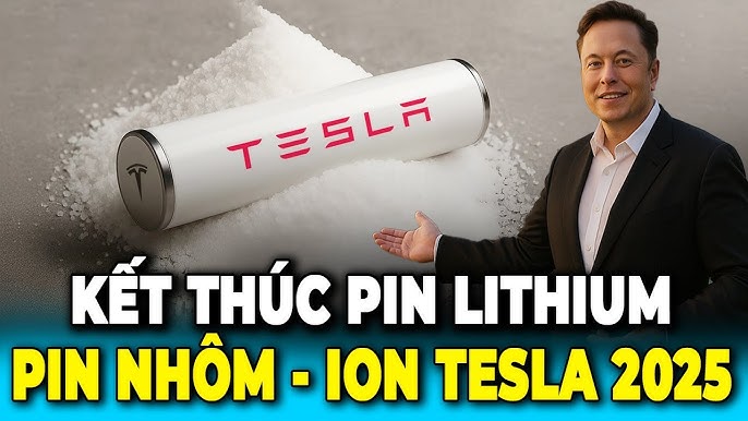 pin nhôm ion của tesla - Hình 5