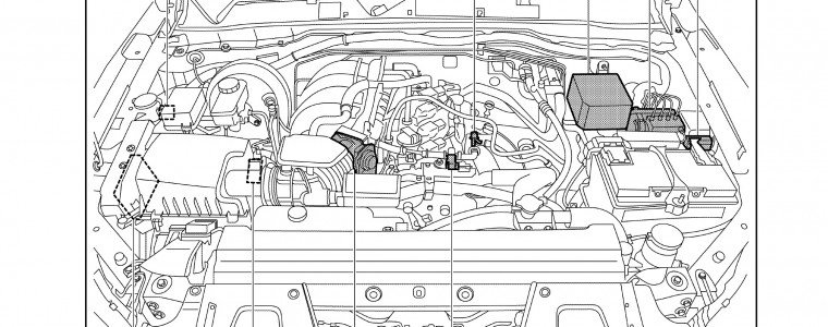 sơ đồ dây curoa nissan navara - Hình 3