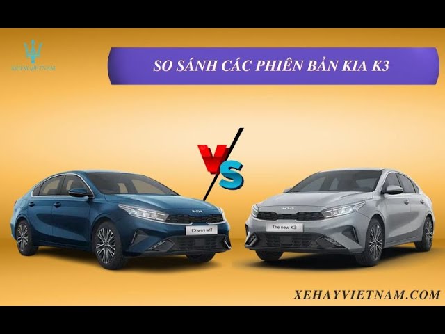 so sánh các phiên bản kia k3 - Hình 2