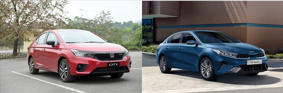 so sánh kia k3 và honda city - Hình 3