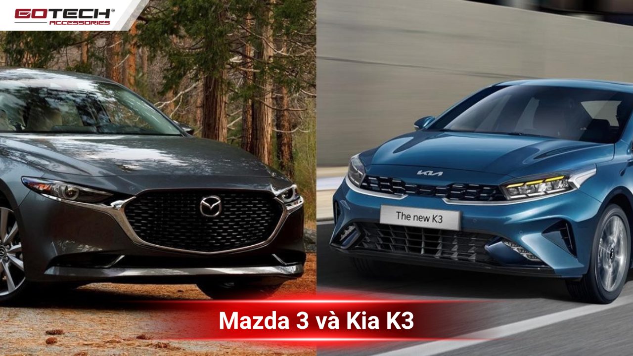 so sánh kia k3 và mazda 3 - Hình 3