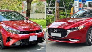 so sánh kia k3 và mazda 3