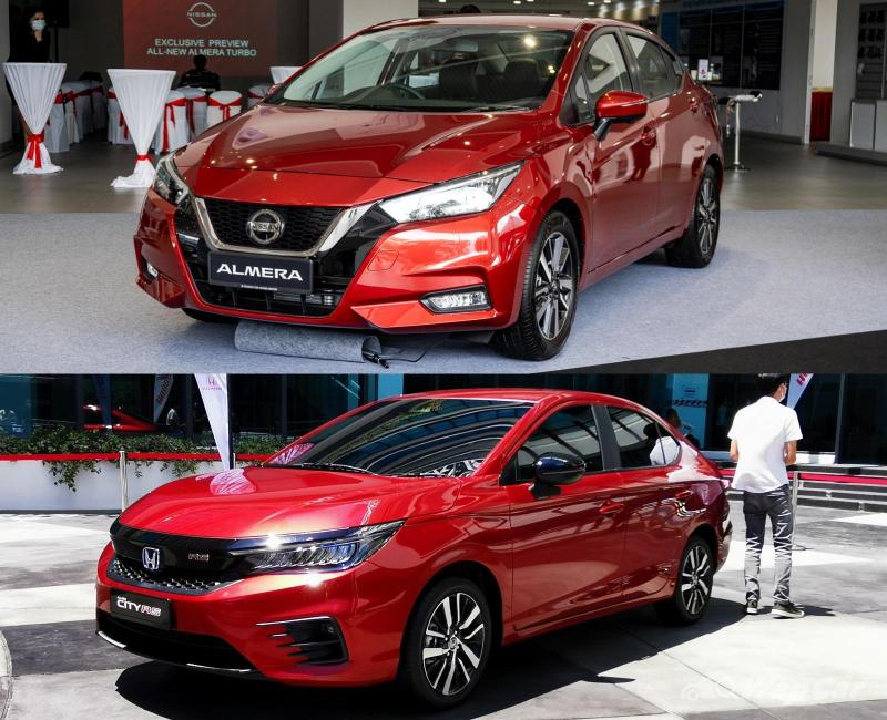 so sánh nissan almera và honda city - Hình 3