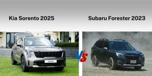 so sánh subaru forester và kia sorento
