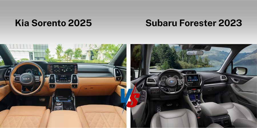 so sánh subaru forester và kia sorento - Hình 4
