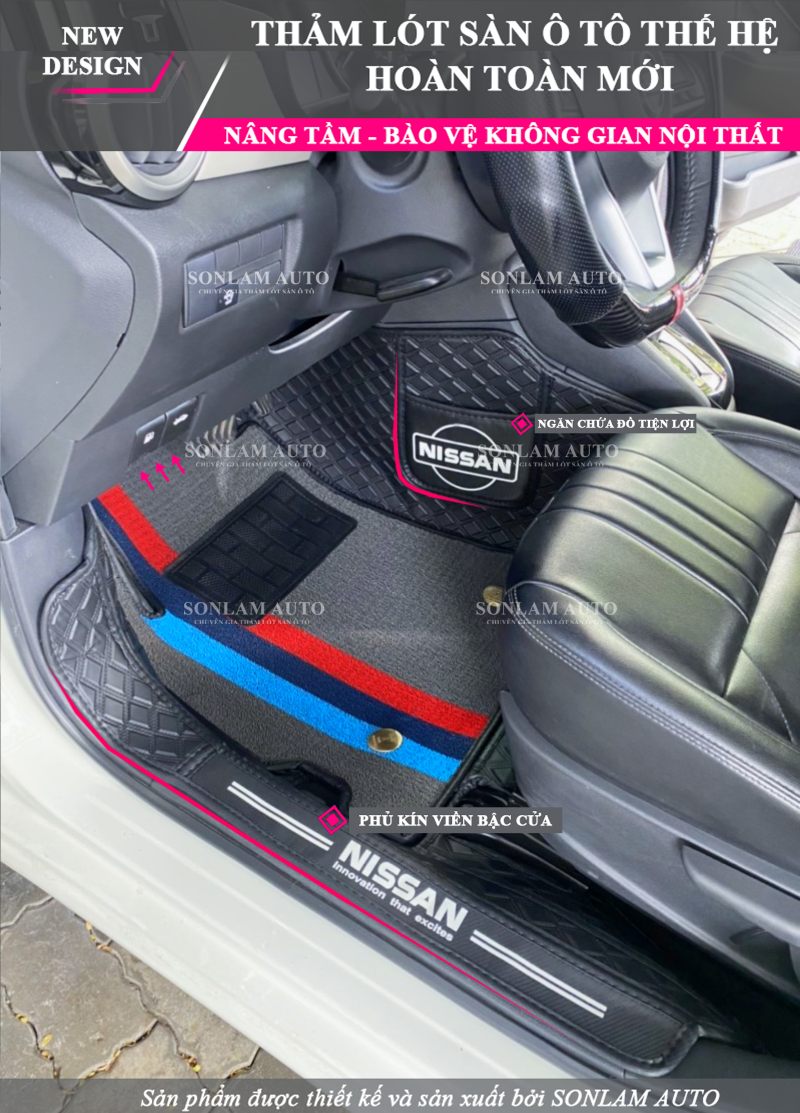 thảm lót sàn nissan - Hình 4