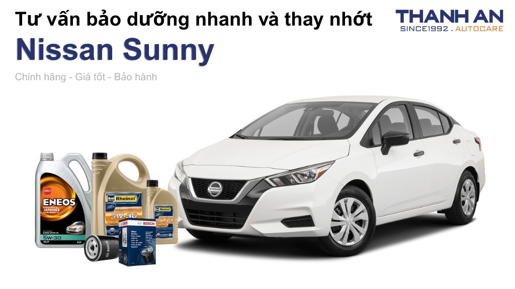 thay nhớt xe nissan sunny bao nhiêu lít - Hình 2