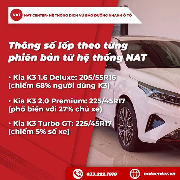 thông số lốp kia k3 - Hình 5