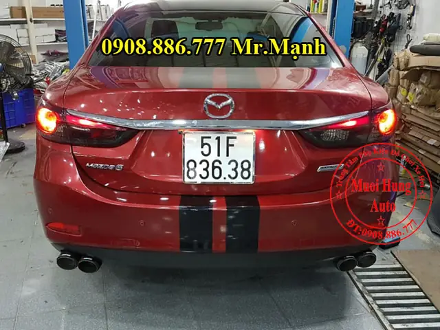 Đánh Giá Ống Xả Akrapovič Cho Mazda 6: Tối Ưu Hiệu Năng Hay Chỉ Thẩm Mỹ?