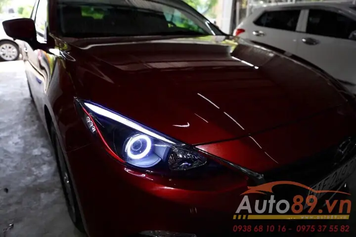 Angel Eyes Led 2 Màu Cho Mazda 3: Nâng Cấp Ánh Sáng & Phong Cách