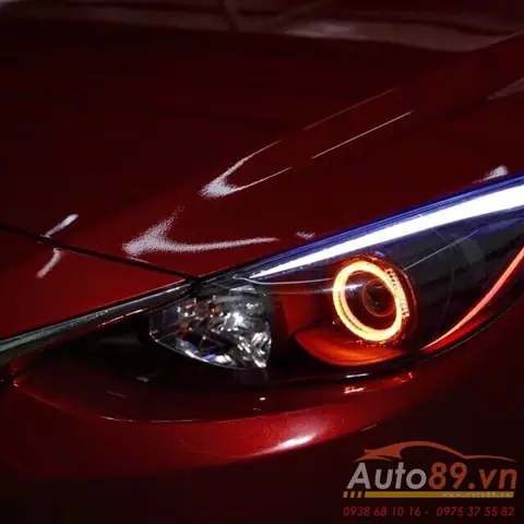 Angel Eyes Led 2 Màu Cho Mazda 3: Nâng Cấp Ánh Sáng & Phong Cách