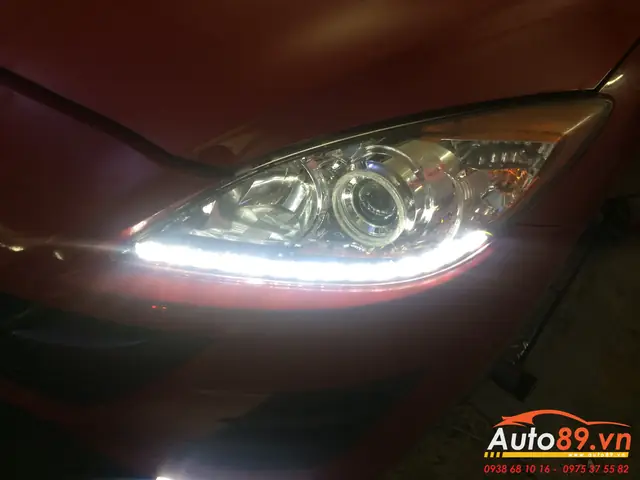 Angel Eyes Led 2 Màu Cho Mazda 3: Nâng Cấp Ánh Sáng & Phong Cách