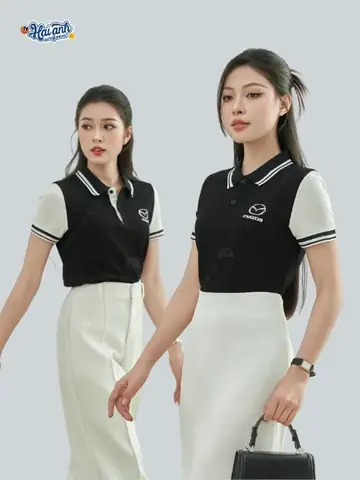 Mua Áo Polo Đồng Phục Mazda Màu Đen Cho Doanh Nghiệp