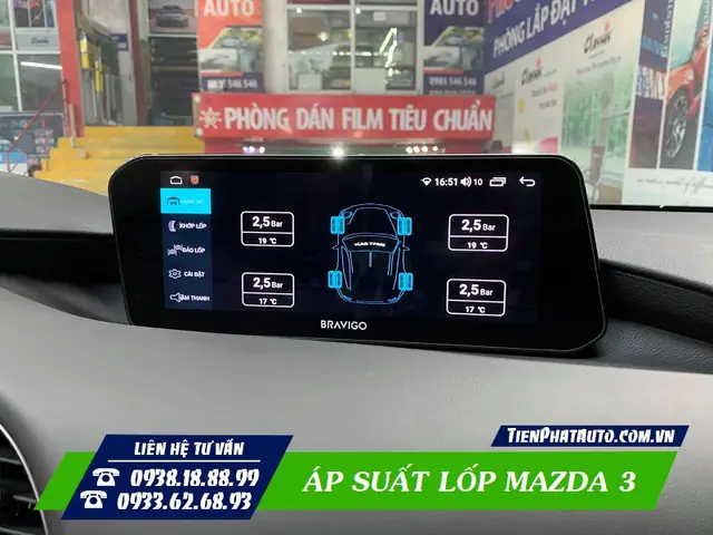 Áp Suất Lốp Mazda 3: Thông Số Chuẩn, Cách Kiểm Tra Và Lợi Ích Cần Biết