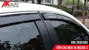 Bạc Che Mưa Xe Mazda 3 Hatchback: Giải Pháp Hoàn Hảo Cho Xe Của Bạn