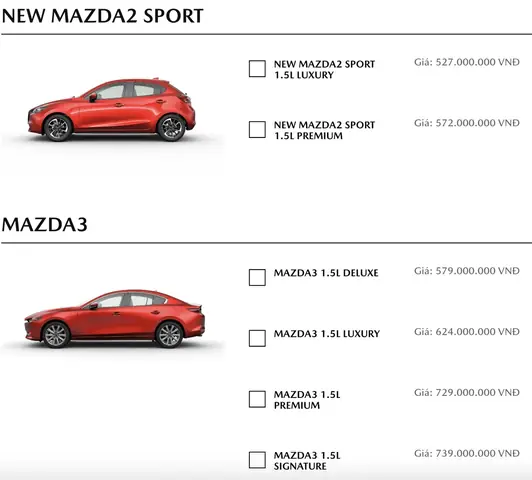 Bảng Giá Các Dòng Xe Mazda 2026: Cập Nhật Mới Nhất & Ưu Nhược Điểm