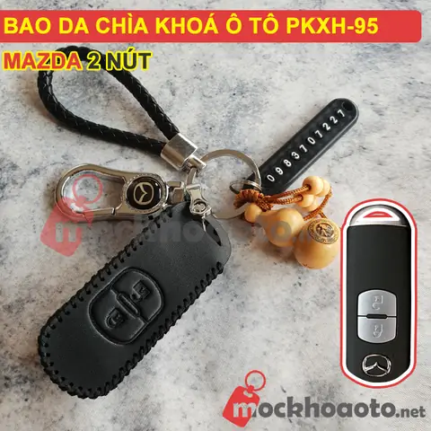 Bao Da Chìa Khóa Mazda 2 Nút Dạ Quang: Lựa Chọn Thông Minh Cho Xe Bạn