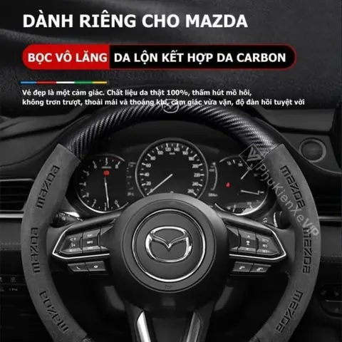 Bọc Vô Lăng Xe Mazda 6 2003: Lựa Chọn Hoàn Hảo Nâng Tầm Trải Nghiệm Lái
