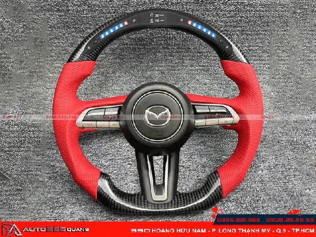 Các Mẫu Vô Lăng Carbon Đẹp Và Sang Trọng Cho Mazda
