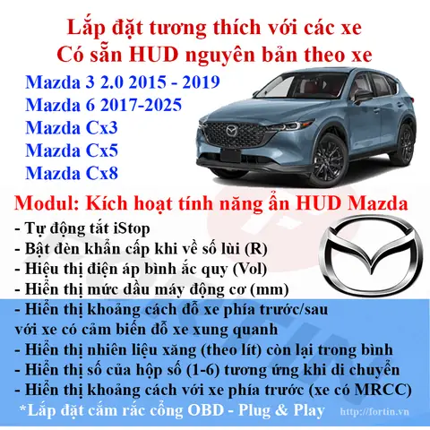 Khám Phá Các Tính Năng Tự Động Thông Minh Trên Xe Mazda