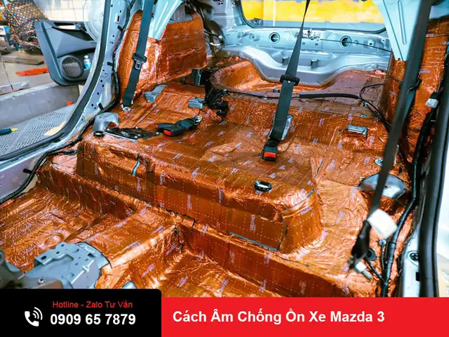 Hướng Dẫn Cách Âm Mazda 3 Hiệu Quả Cho Mọi Chủ Xe