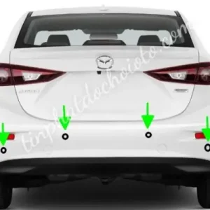 Hướng Dẫn Chi Tiết Cách Lắp Cảm Biến Lùi Mazda 3 Chuẩn Xác Nhất