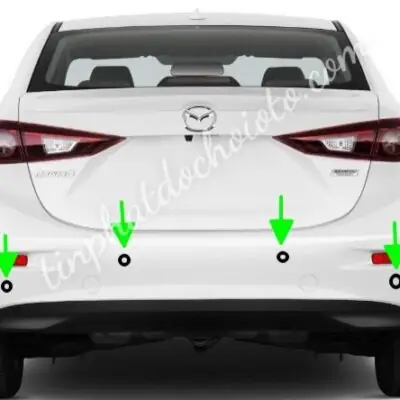 Hướng Dẫn Chi Tiết Cách Lắp Cảm Biến Lùi Mazda 3 Chuẩn Xác Nhất