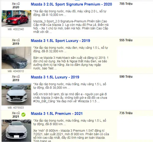 Hướng Dẫn Chi Tiết Cách Test Xe Mazda Cũ Trước Khi Mua