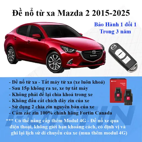 Cách Tự Động Khóa Xe Mazda 2: Hướng Dẫn Chi Tiết Cho Người Dùng