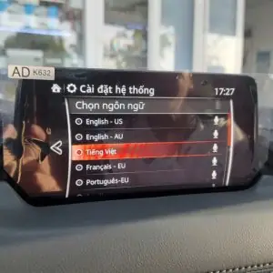Hướng Dẫn Bật Cảm Ứng Màn Hình Mazda Connect Khi Xe Chạy