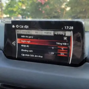 Hướng Dẫn Bật Cảm Ứng Màn Hình Mazda Connect Khi Xe Chạy