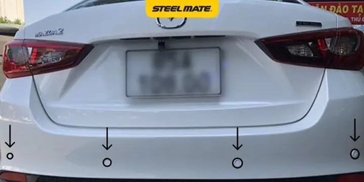 Hướng Dẫn Lắp Đặt Cảm Biến Lùi Mazda Cho Người Mới