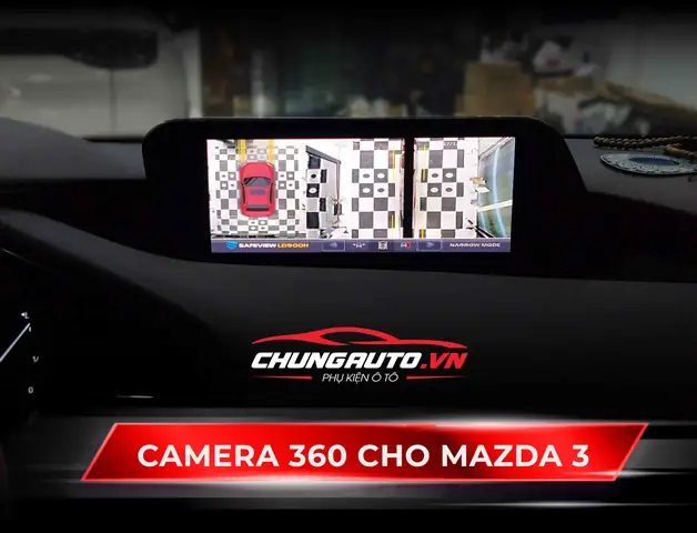 Hướng Dẫn Lắp Camera 360 Độ Cho Mazda 3 Chuẩn Zin 100%