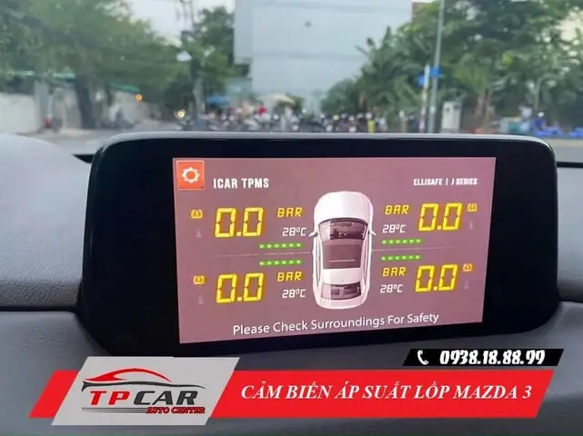 Cảnh Báo Áp Suất Lốp Mazda 3: Hiểu Rõ & Xử Lý Kịp Thời