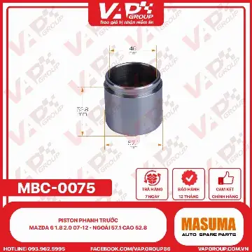 Cấu Tạo Piston Phanh Xe Mazda 6: Chi Tiết A-z Cho Người Dùng