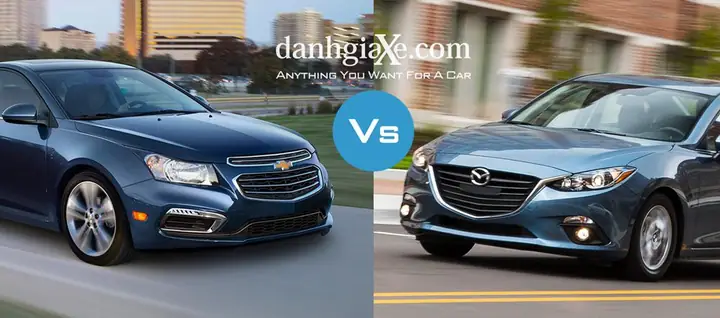 So Sánh Kích Thước: Chevrolet Cruze Nhỏ Hơn Mazda 3 Như Thế Nào?
