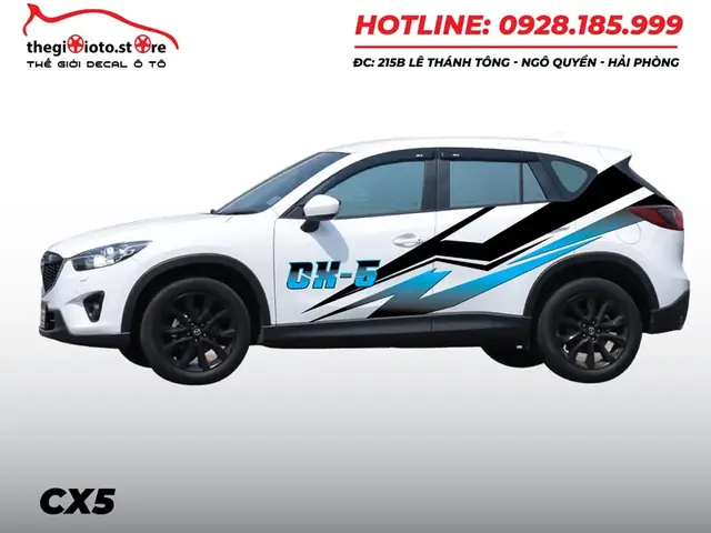 Dán Decal Thể Thao Mazda Cx-5: Nâng Tầm Phong Cách Và Bảo Vệ Xe Toàn Diện
