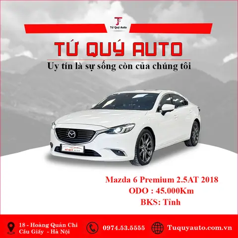 Đánh Giá Chi Tiết Dẫn Động Mazda 6 2.5l 2018: Liệu Có Thực Sự "hay" Cho Người Việt?