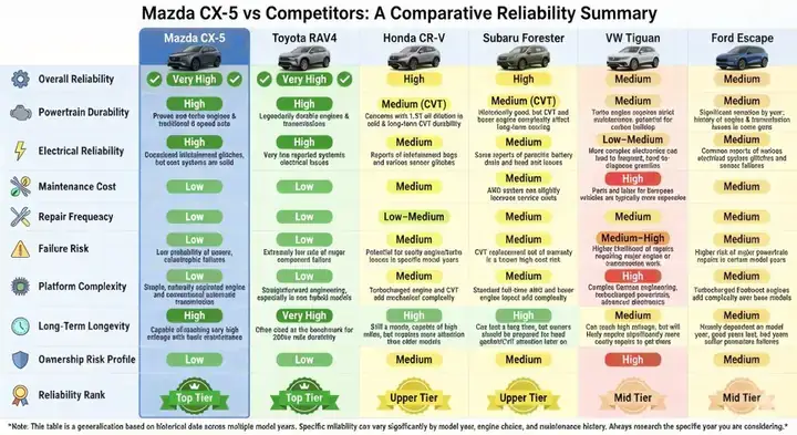 Đánh Giá Độ Bền Xe Mazda: Vì Sao Đáng Tin Cậy Cho Người Lái