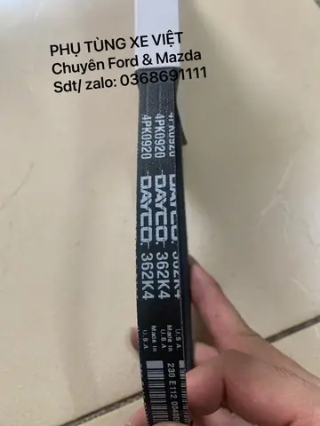 Mua Dây Curoa Mazda Premacy: Hướng Dẫn Chọn, Giá & Lắp Đặt