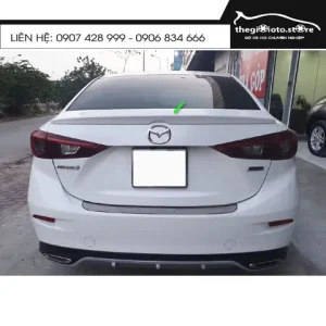 Hướng Dẫn Lắp Đặt Đuôi Gió Mazda 3 – Tối Ưu Khí Động Học