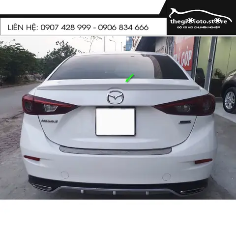 Hướng Dẫn Lắp Đặt Đuôi Gió Mazda 3 – Tối Ưu Khí Động Học