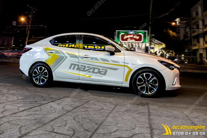 Top 7 Mẫu Tem Xe Mazda 2 Chất Lượng Cao Cho Mọi Phong Cách