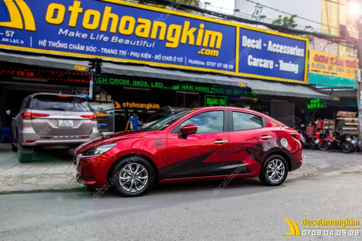 Top 7 Mẫu Tem Xe Mazda 2 Chất Lượng Cao Cho Mọi Phong Cách